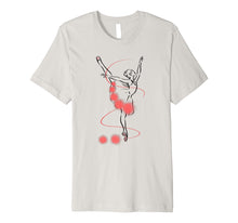 Load image into Gallery viewer, Ballerina T-shirt, Ballet on Pointe Shoes and Sports
