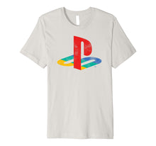 Load image into Gallery viewer, Playstation Playstation Logo Retro Distressed Premium T-Shirt