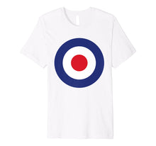 Load image into Gallery viewer, Bullseye Target British RAF Roundel Circle Tee Shirt