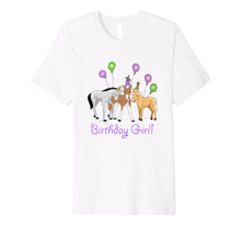 Load image into Gallery viewer, Birthday Girl Horse and Pony Party T-Shirt