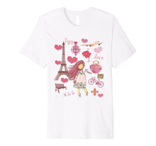 Load image into Gallery viewer, Take Me To Paris Eiffel Tower Distressed Paris T Shirt