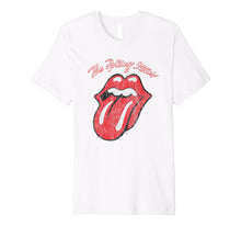 Load image into Gallery viewer, Mens The Rolling Stones Script Tongue Logo T-Shirt