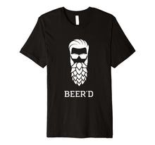 Load image into Gallery viewer, Beer'd Hop Beard for Beer Drinkers Tee