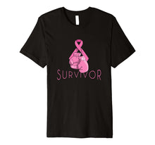Load image into Gallery viewer, Breast Cancer Awareness Survivor Shirt for Women and Men