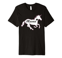 Load image into Gallery viewer, Mom Life Shirts Mama Unicorn Tees Mother Mommy Women Gifts
