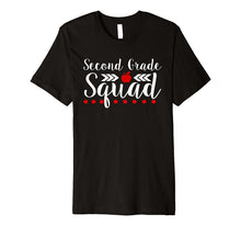 Load image into Gallery viewer, Second Grade 2nd Squad Cute Gift Shirt Back To School