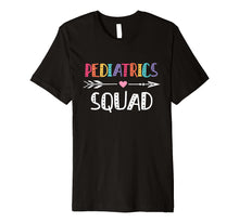 Load image into Gallery viewer, Pediatrics Squad Nurse Cute Rainbow Gift Shirt