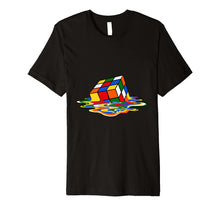 Load image into Gallery viewer, Melting Rubix Cube Abstract T-Shirt