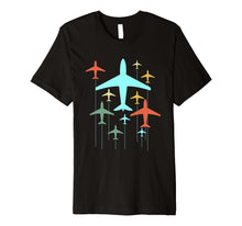 Load image into Gallery viewer, Cute Vintage Airplanes | Fly Airplane Pilot T-Shirt