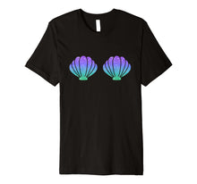 Load image into Gallery viewer, Mermaid Shell Top Festival Birthday Party Shirt