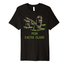Load image into Gallery viewer, Moai Easter Island T-shirt Tee T Shirt Tshirt Premium T-Shirt