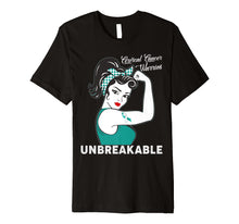 Load image into Gallery viewer, Cervical Cancer - Warrior Unbreakable - T-Shirt for Women