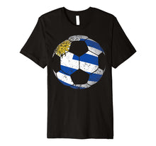 Load image into Gallery viewer, Uruguay Soccer Ball Flag Jersey Shirt - Uruguayan Football