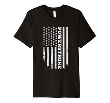 Load image into Gallery viewer, American Flag Powerstroke T-Shirt