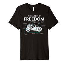 Load image into Gallery viewer, The Anatomy Of Freedom Shirt | Cute Supermotos T-shirt Gift