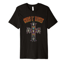 Load image into Gallery viewer, Guns N' Roses Cross Arch T-Shirt