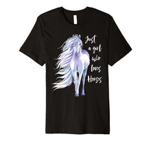 Load image into Gallery viewer, Just A Girl Who Loves Horses Shirt Horse Riding Women Gifts