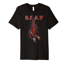 Load image into Gallery viewer, Basketball - Chicago Jordan G.O.A.T. Dunk T-Shirt