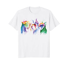 Load image into Gallery viewer, Cute Schnauzer Watercolor t shirt for dog lovers
