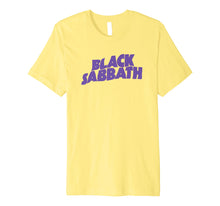 Load image into Gallery viewer, Black Sabbath Purple Logo T-Shirt
