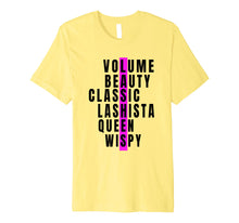 Load image into Gallery viewer, Lash Artist Gift Tshirt Eyelash Esthetician Present