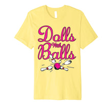 Load image into Gallery viewer, Dolls With Balls, Matching Bowling Team Name For Women