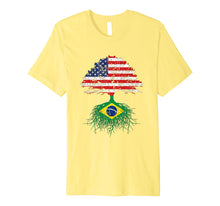 Load image into Gallery viewer, Brazil Brasil Roots American Grown Shirt For Men Women Kids