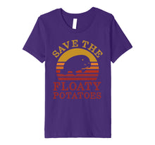 Load image into Gallery viewer, Save the floaty potatoes vintage premium t shirt