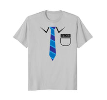 Load image into Gallery viewer, Funny Mormon LDS T-Shirt - Missionary Costume Shirt
