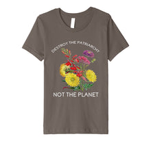 Load image into Gallery viewer, Destroy Patriarchy Not Planet Feminist Shirt | Feminism