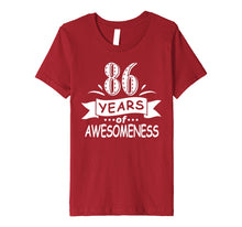Load image into Gallery viewer, 86th Birthday Gifts Vintage 33 Awesome Since 1933