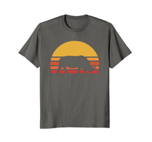 Load image into Gallery viewer, Retro Rhino Silhouette Sun Shirt - Rhinoceros T-Shirt