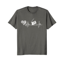 Load image into Gallery viewer, Filmmaking Shirt Film Producer Heartbeat Gift For Men