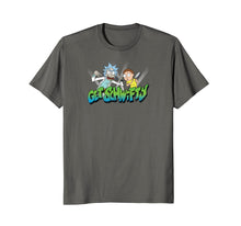 Load image into Gallery viewer, Get Schwifty - Distressed Rick and Morty T-Shirt