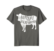Load image into Gallery viewer, Support Your Local Farmer Shirt Distressed Cow