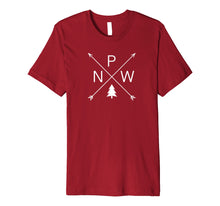 Load image into Gallery viewer, PNW Inspired Classy Arrow and Pine Tree Shirt