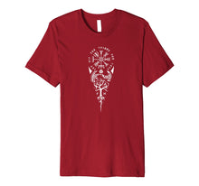 Load image into Gallery viewer, Not All Who Wander Are Lost Symbolic Viking T-Shirt