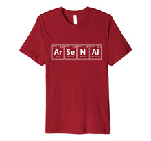 Load image into Gallery viewer, Ar-Se-N-Al Periodic Table Elements Spelling T-Shirt