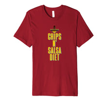 Load image into Gallery viewer, Chips N Salsa Diet Funny Novelty Mexican Food Lovers T-Shirt