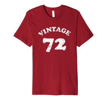 Load image into Gallery viewer, Vintage 1972 Shirt 47th Birthday T-Shirt