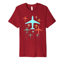 Load image into Gallery viewer, Cute Vintage Airplanes | Fly Airplane Pilot T-Shirt