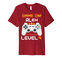 Load image into Gallery viewer, 9th Birthday T-Shirt Game on Video Gamer Gift