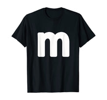 Load image into Gallery viewer, letter m shirt lower case alphabet Letter M different colors T-Shirt