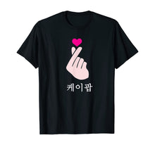 Load image into Gallery viewer, K-Pop Hand Symbol Kpop Heart Korean Music Gift T-Shirt