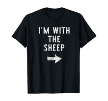 Load image into Gallery viewer, I'm With The Sheep Costume Halloween Matching Couple T-Shirt