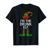Load image into Gallery viewer, I'm The Drunk Elf Matching Group Family Costume Christmas T-Shirt