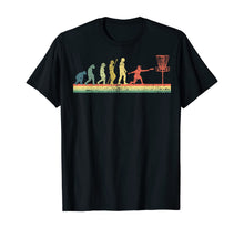 Load image into Gallery viewer, Disc Golf T-Shirt Funny Sports Tshirt Evolution Gift Tee