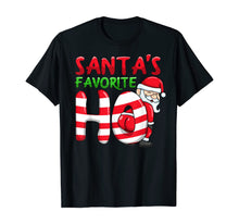 Load image into Gallery viewer, Santas Favorite Ho Santa favourite Ho Funny Girls Christmas T-Shirt