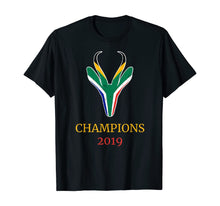 Load image into Gallery viewer, South Africa Rugby Jersey Springboks Bokbefok Bokke Flag T-Shirt