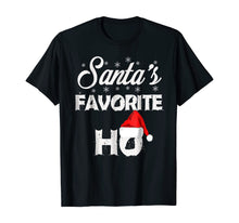 Load image into Gallery viewer, Santa's Favorite Ho Funny Christmas Gift T-Shirt